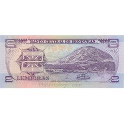 Honduras 3 billets de banque neufs.