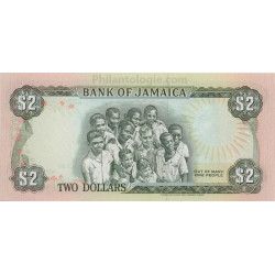 Jamaïque 3 billets de banque neufs.
