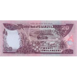 Swaziland 3 billets de banque neufs.