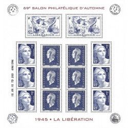 Feuillet de 14 timbres Libération N°F4986 neuf**.