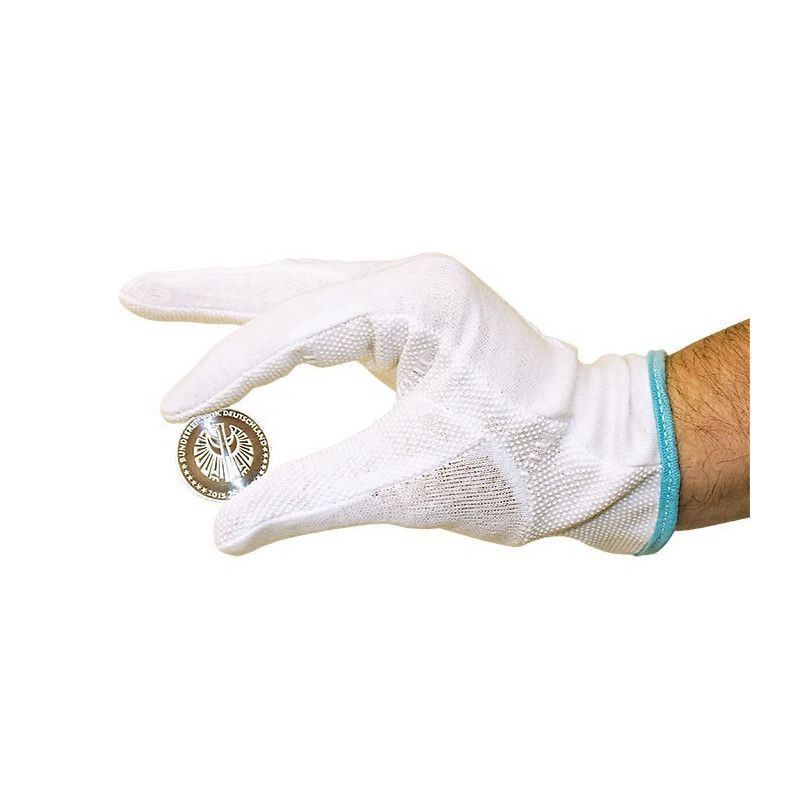 Gants numismatiques spéciaux "Grip".﻿