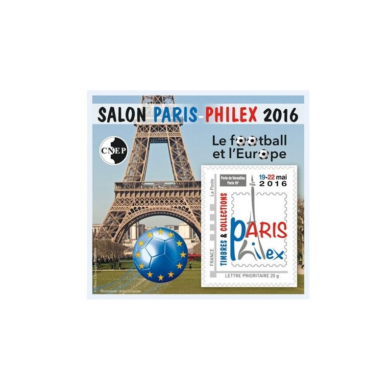 Bloc C.N.E.P. N°72 Paris Philex 2016 autoadhésif.