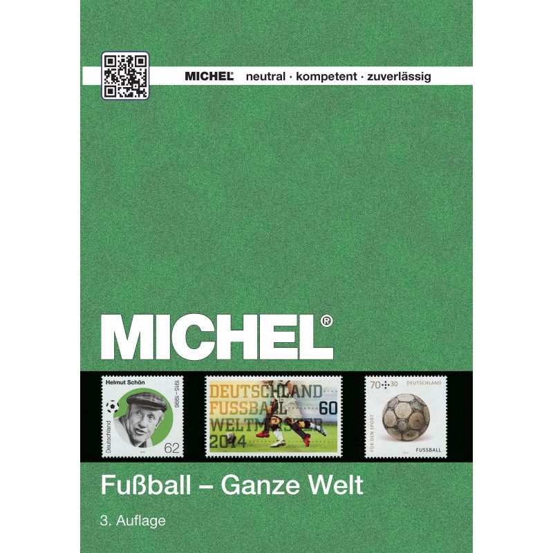 Catalogue Michel de cotation timbres thématiques Football.