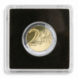 Capsules carrées Quadrum pour pièces de 2 euros commémoratives.