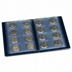 Album de poche pour 48 pièces de 2 euros commémoratives.