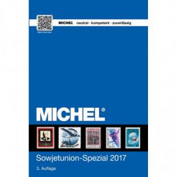 Catalogue Michel spécialisé timbres d'Union Soviétique 2017.