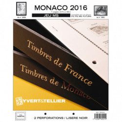 Jeux MS timbres de Monaco 2016 sans pochettes.