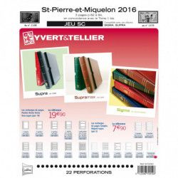 Jeux SC Yvert timbres de Saint Pierre et Miquelon 2016.