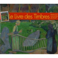 Livre des timbres de France de l'année 2007.