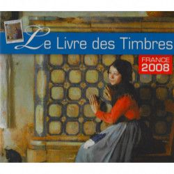 Livre des timbres de France de l'année 2008.