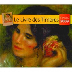 Livre des timbres de France de l'année 2009.