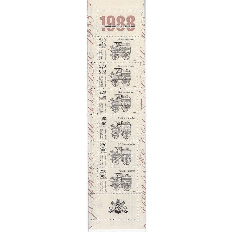 Carnet Journée du timbre 1988 neuf**.
