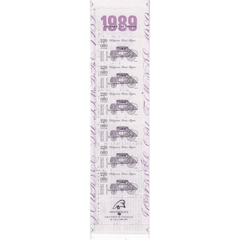 Carnet Journée du timbre 1989 neuf**.