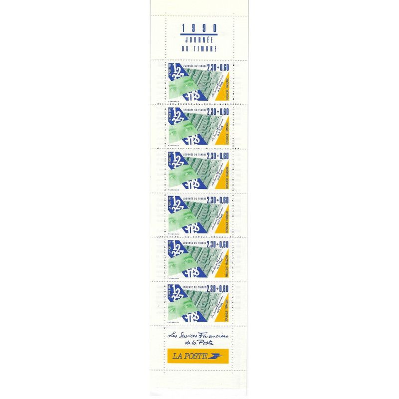 Carnet Journée du timbre 1990 neuf**.