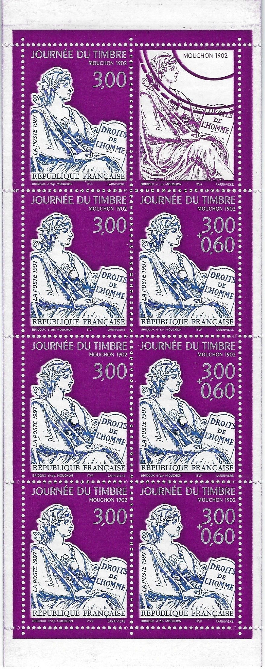 Timbre France 3194A Neuf Avec Gomme Originale ** MNH - Collection 1997 "Jour Le Timbre" - Qualité Prophila