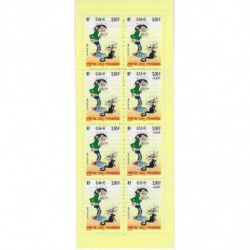 Carnet Fête du timbre 2001 - Gaston Lagaffe, neuf**.