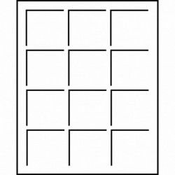 Plateaux numismatiques Leuchtturm format S à 12 cases carrées.