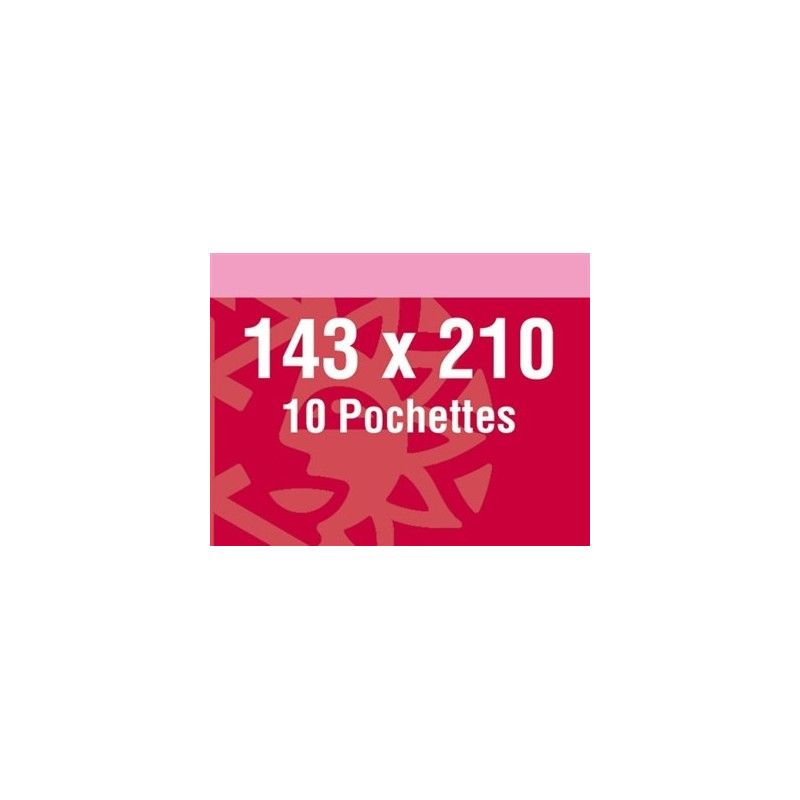 Pochettes double soudure 143 x 210 mm pour bloc Rugby 99, Sidney.