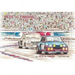 Feuillet de timbre Renault Maxi 5 Turbo N°F5205 neuf**.