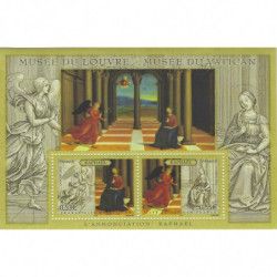 Bloc-feuillet de timbres N°90 L'Annonciation neuf**.