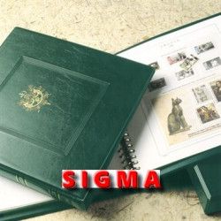 Album Sigma à 22 anneaux avec étui de protection.