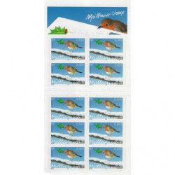 Carnet de 10 timbres - Meilleurs Vœux 2003.