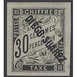 Diego-Suarez 1892 timbre-taxe N°11 neuf* SUP.