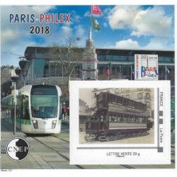 Bloc C.N.E.P. N°78 Paris Philex 2018 autoadhésif.