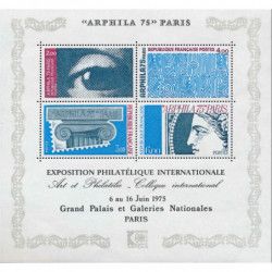 Bloc-feuillet de timbres N°7 Arphila 75 neuf**.