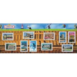 Bloc-feuillet de timbres N°61 La France à voir - 2 neuf**.