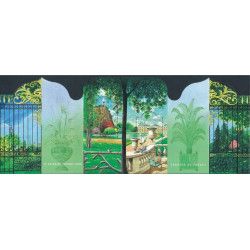 Bloc-feuillet de timbres N°62 Jardins de France neuf**.