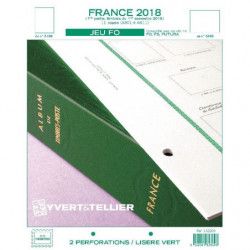 Jeux FO timbres de France 2018 premier semestre.