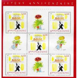 Bloc-feuillet de timbres N°75 Anniversaire neuf**.