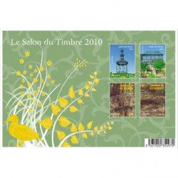 Bloc-feuillet de timbres N°130 Jardins de France neuf**.