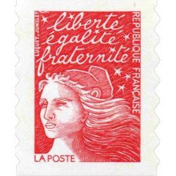 Timbre autoadhésif de France N°15 - Marianne de Luquet.