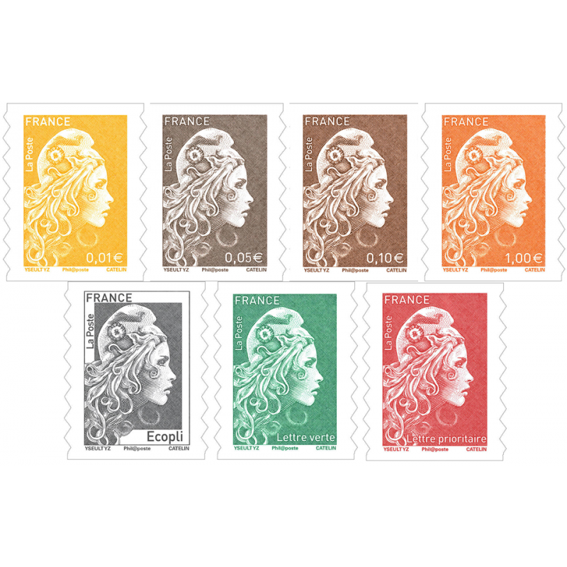 Marianne d´Yseult Digan Carnet de 12 timbres autoadhésifs pour lettre verte  jusqu´à 20g Demandes votre catalogue Philaposte La référence des amoureux  des beaux timbres Carnet Marianne l´engagée - Timbre de 2022