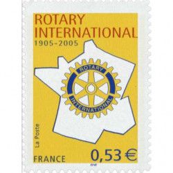 Timbre autoadhésif de France N°52 - Rotary Club International.