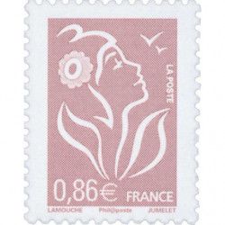 Timbre autoadhésif de France N°85D - Marianne de Lamouche.