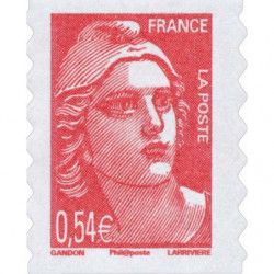 Timbre autoadhésif de France N°96 - Marianne de Gandon.