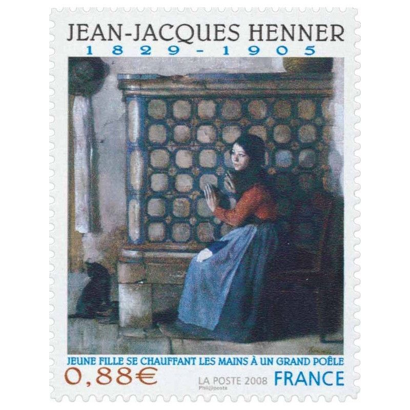 Timbre autoadhésif de France N°223 Jean-Jacques Henner.