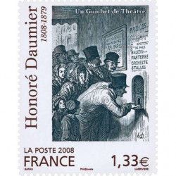 Timbre autoadhésif de France N°224 - Honoré Daumier.