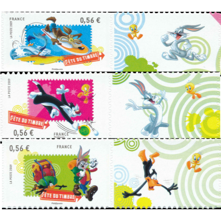Cravate Collection Looney Tunes – Timbres Warner Bros – Modèle 2823