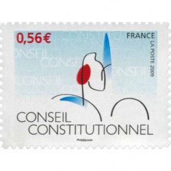 Timbre autoadhésif de France N°337 - Conseil constitutionnel.