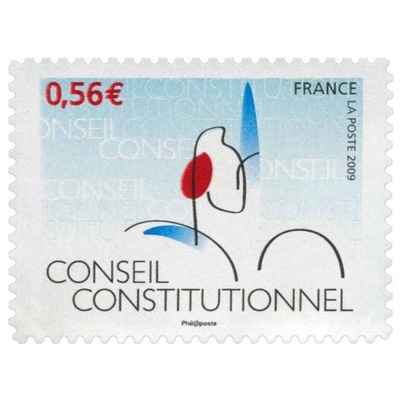 Timbre autoadhésif de France N°337 - Conseil constitutionnel.