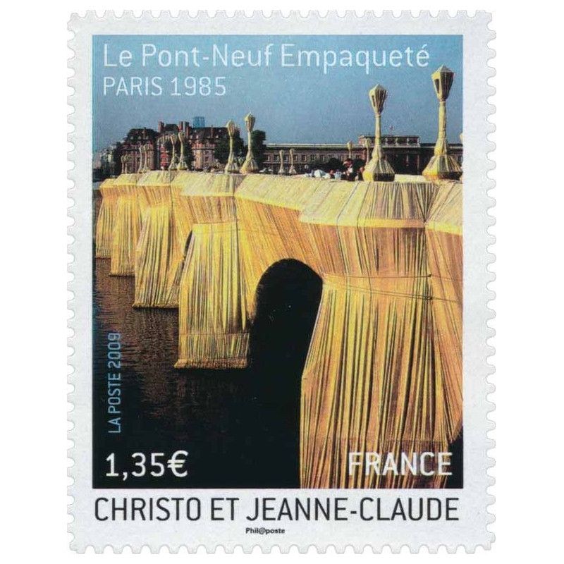 Timbre autoadhésif de France N°338 - Le Pont-Neuf à Paris.