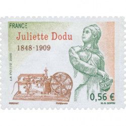 Timbre autoadhésif de France N°371 - Juliette Dodu.