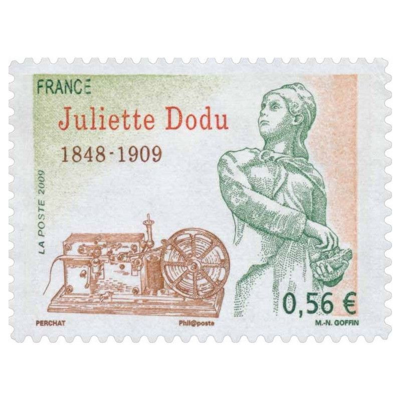Timbre autoadhésif de France N°371 - Juliette Dodu.