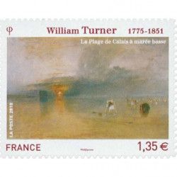 Timbre autoadhésif de France N°402 - William Turner.