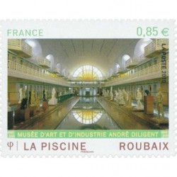 Timbre autoadhésif de France N°467 - La piscine.