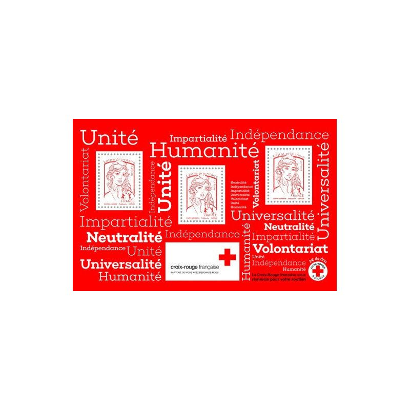 Bloc-feuillet de timbres N°140 Croix-Rouge neuf**.